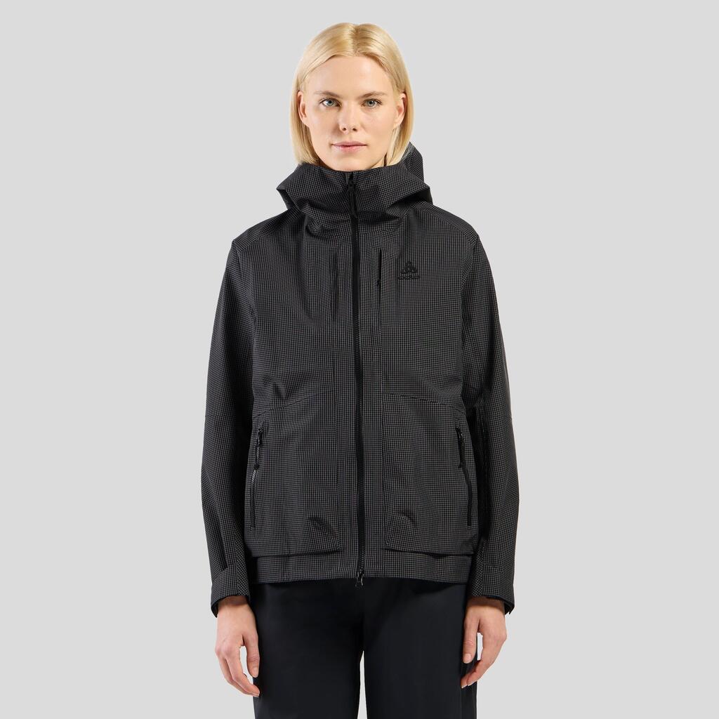 Women's Hardshell Jacket Odlo Ascent 3L Waterproof Black