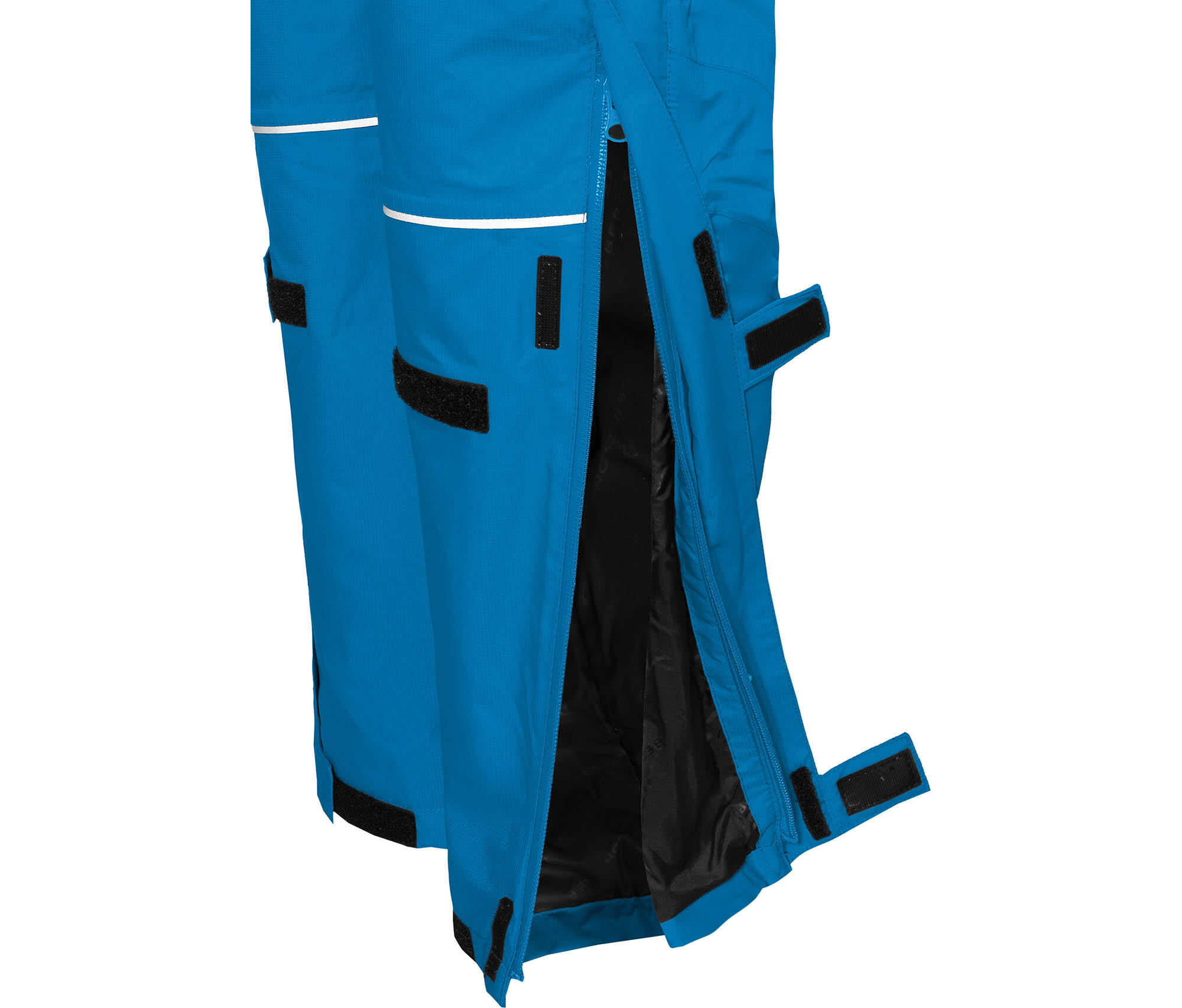 (Über-) Regenhose leicht wattiert, 12000 mm Wassersäule Blau 4/4