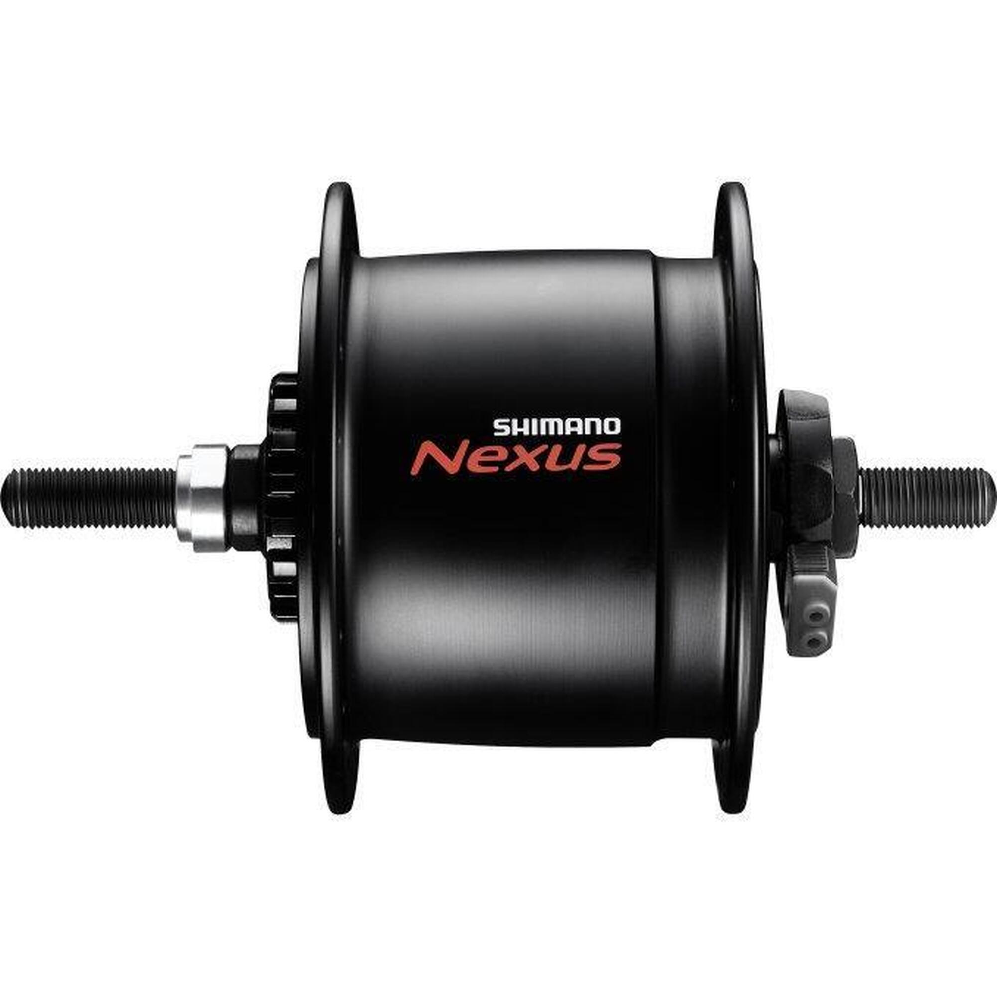 Shimano - Dynamo De Moyeu Nexus Dh-c6000-3r 3 Watt - 36 Trous - Freins À Rouleaux - Noir - Moyeu De Roue De Vélo - Taille Unique - Decathlon