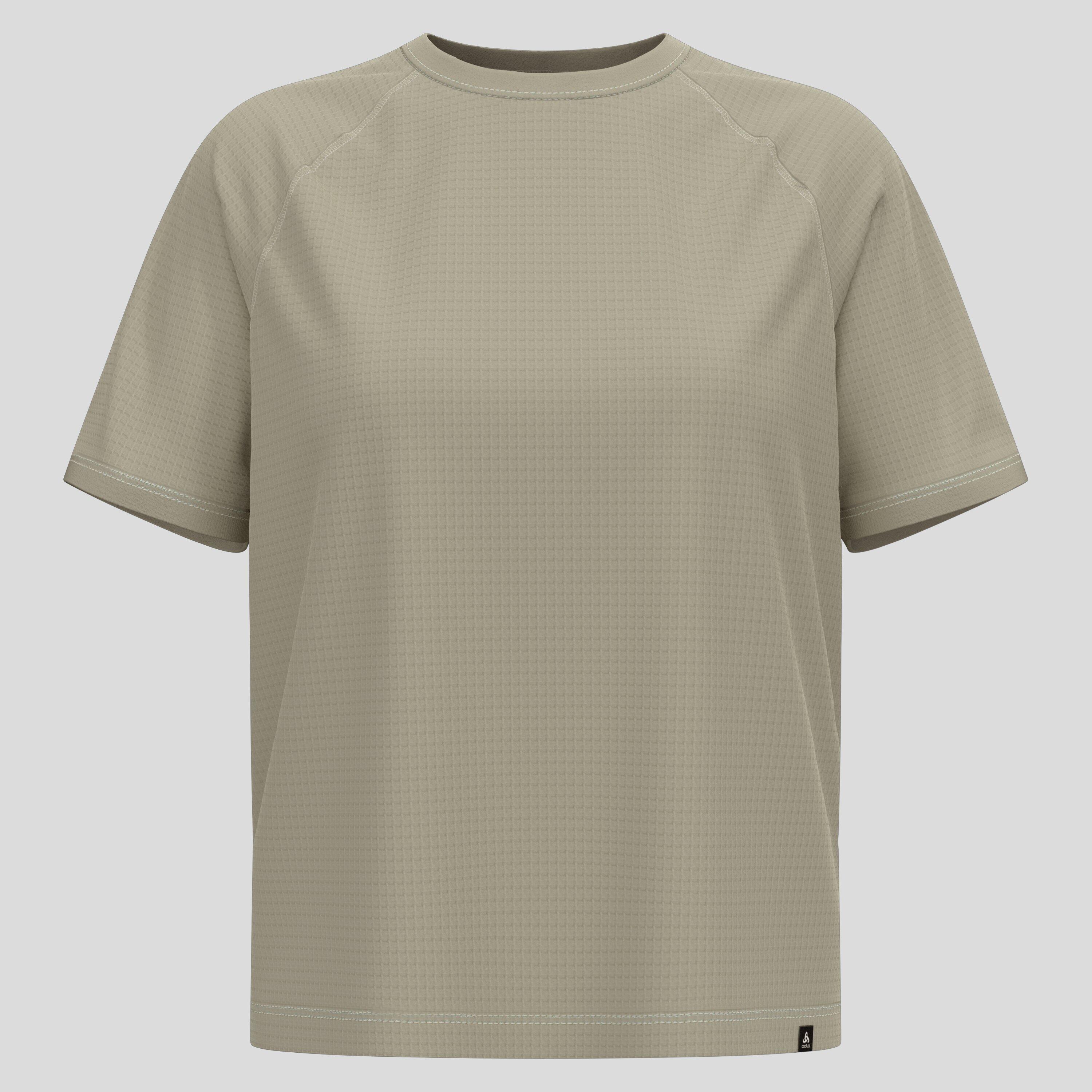 Odlo - T-shirt Court Gaufré En Laine Mérinos Mélangée ascent Odlo - T-shirt Manches Courtes - Blanc - 42 M/l - Decathlon