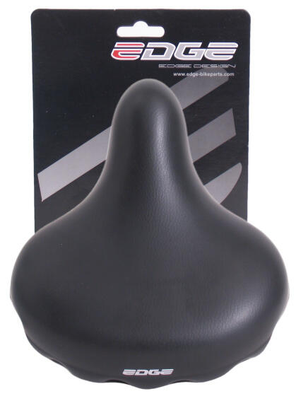 Edge Fahrrad Sattel Urban Schwarz 4/4