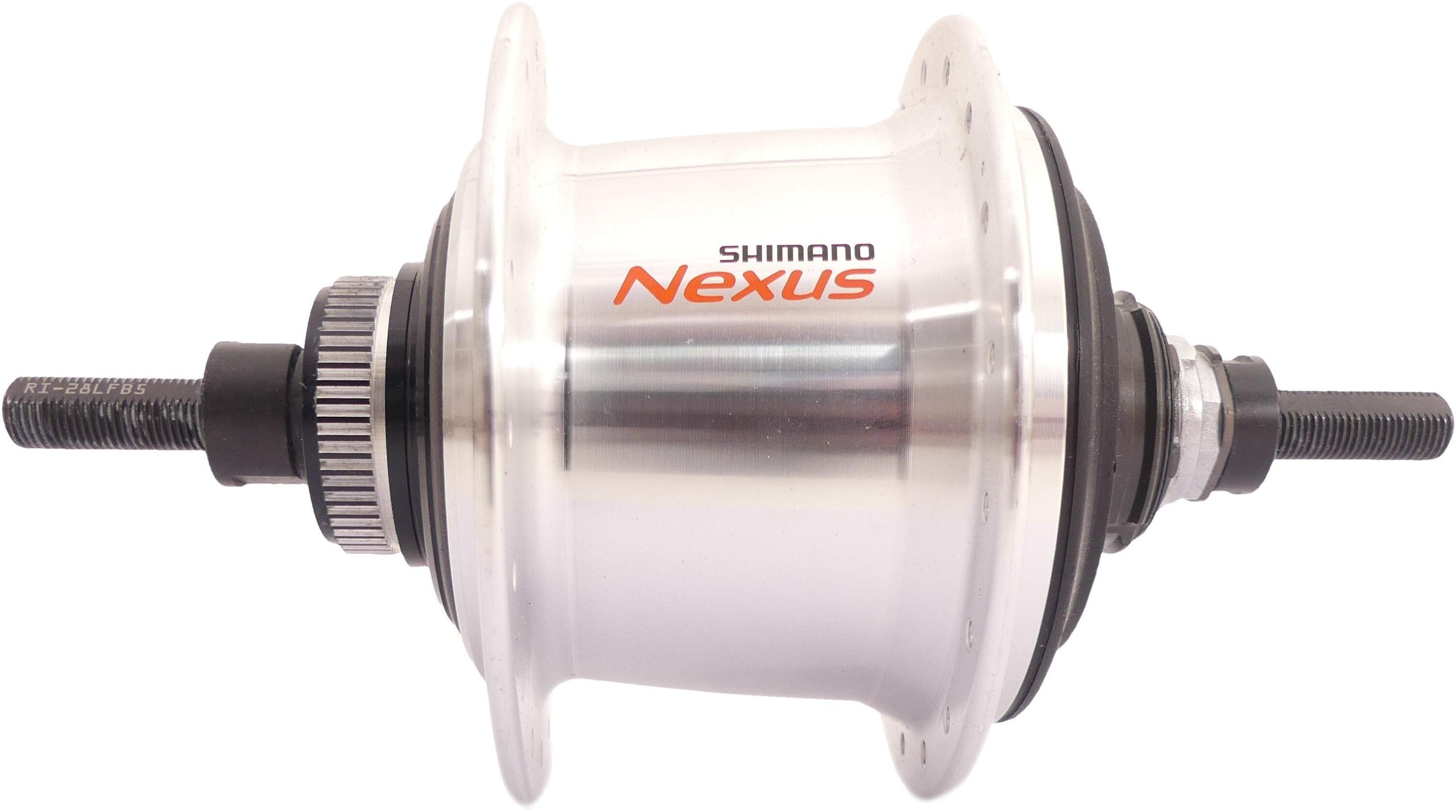 Shimano Nexus 7 Gangnabe mit Scheibenbremse 36 Löcher Silber 2/3