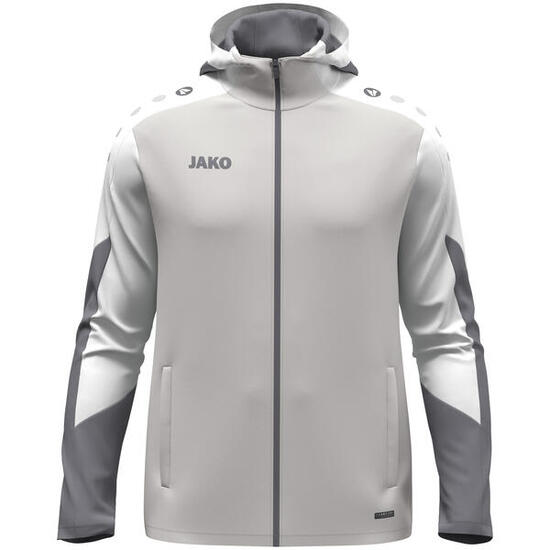 Veste - sport - hommes - capuche, keep dry - dynamic - gris