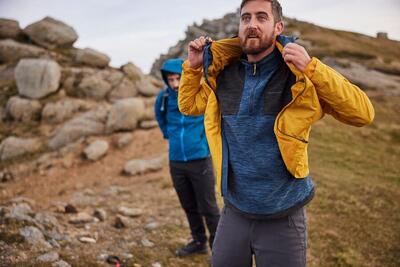 Craghoppers - Esk Fleecejacke mit Reißverschluss für Herren. gelb