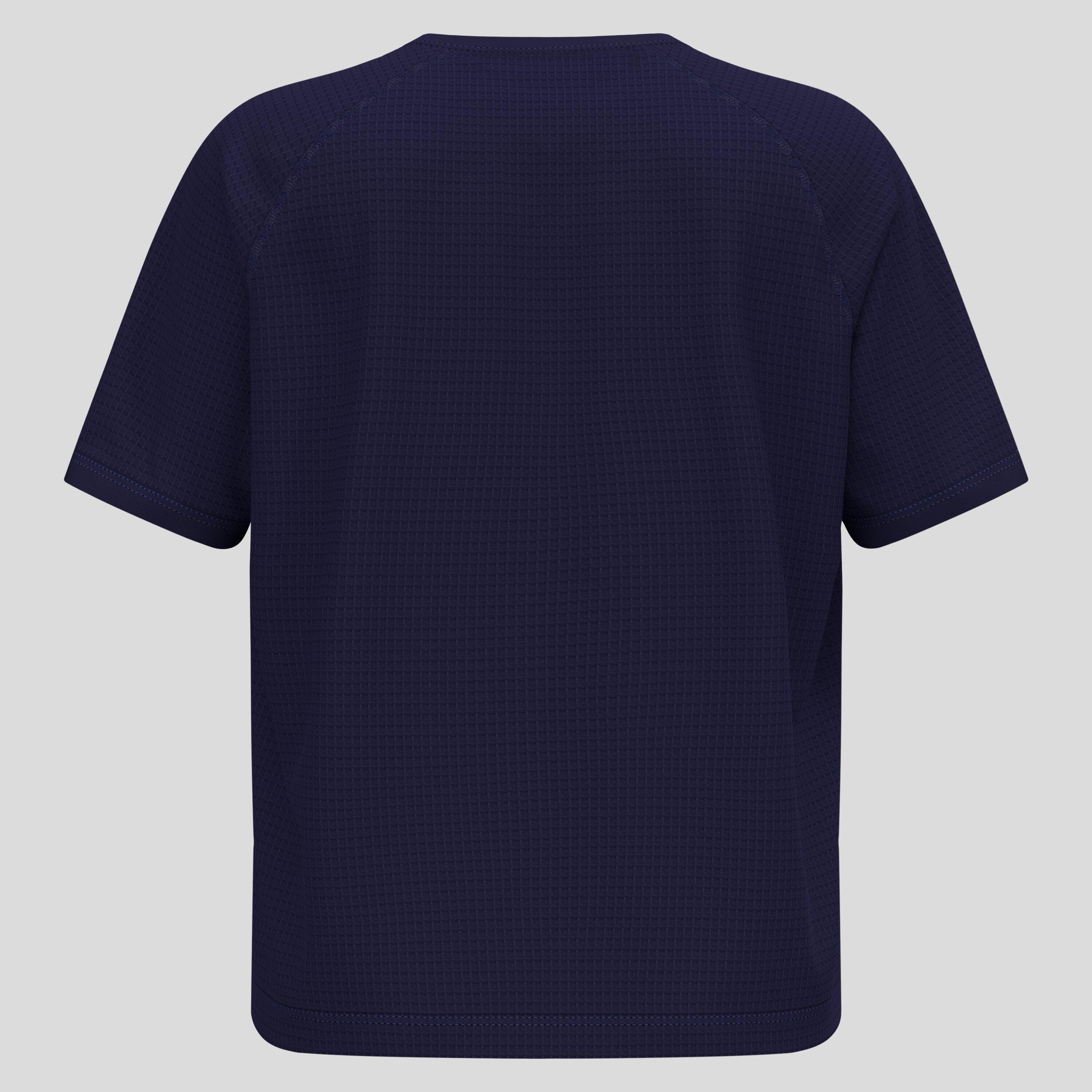 T-shirt court gaufré en laine mérinos mélangée Ascent ODLO 6/6