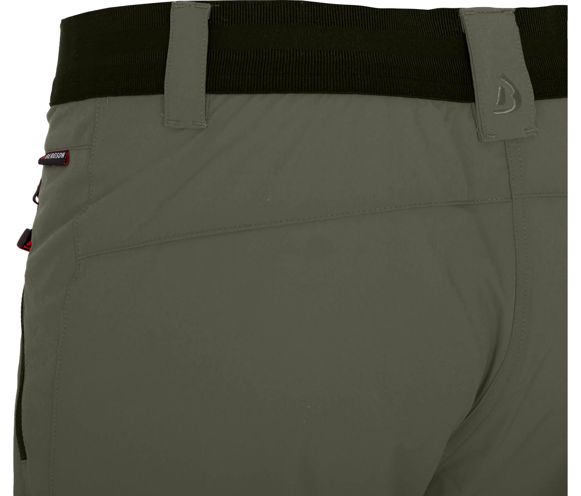 Damen Wanderhose leicht, strapazierfähig Grün 3/5