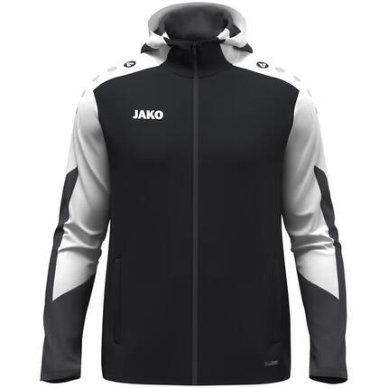 Jako Dynamic Veste à Capuche Enfant - Noir, Blanc, Anthracite