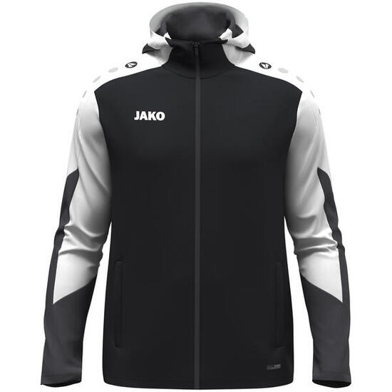 Jako Dynamic Veste à Capuche Enfant - Noir, Blanc, Anthracite