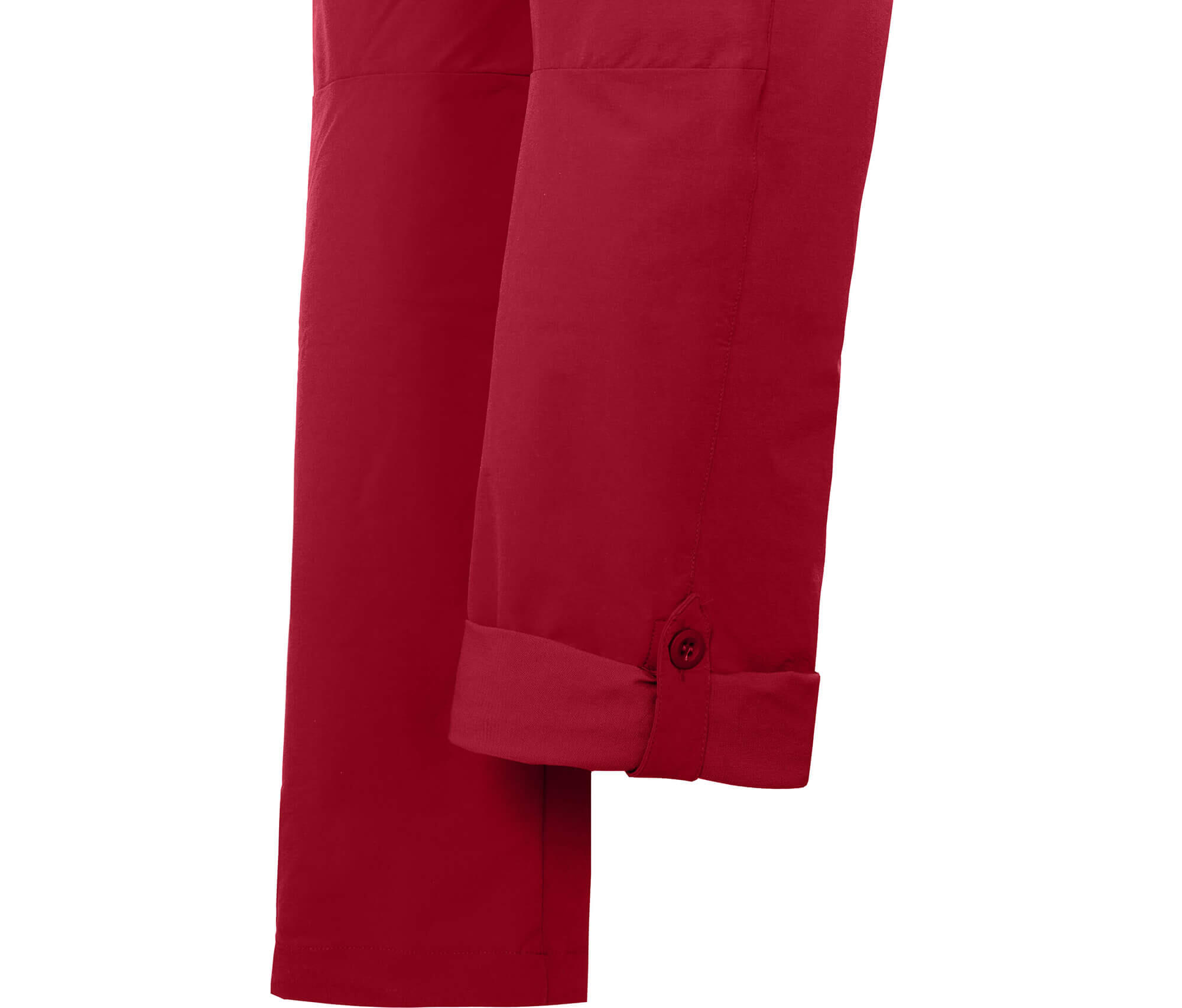Damen Wanderhose leicht, strapazierfähig Rot 5/5