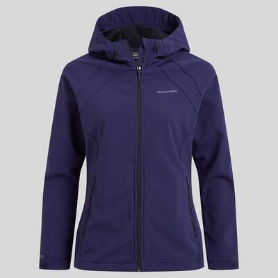 Craghoppers - Karina Hooded Damen Softshelljacke. navy
