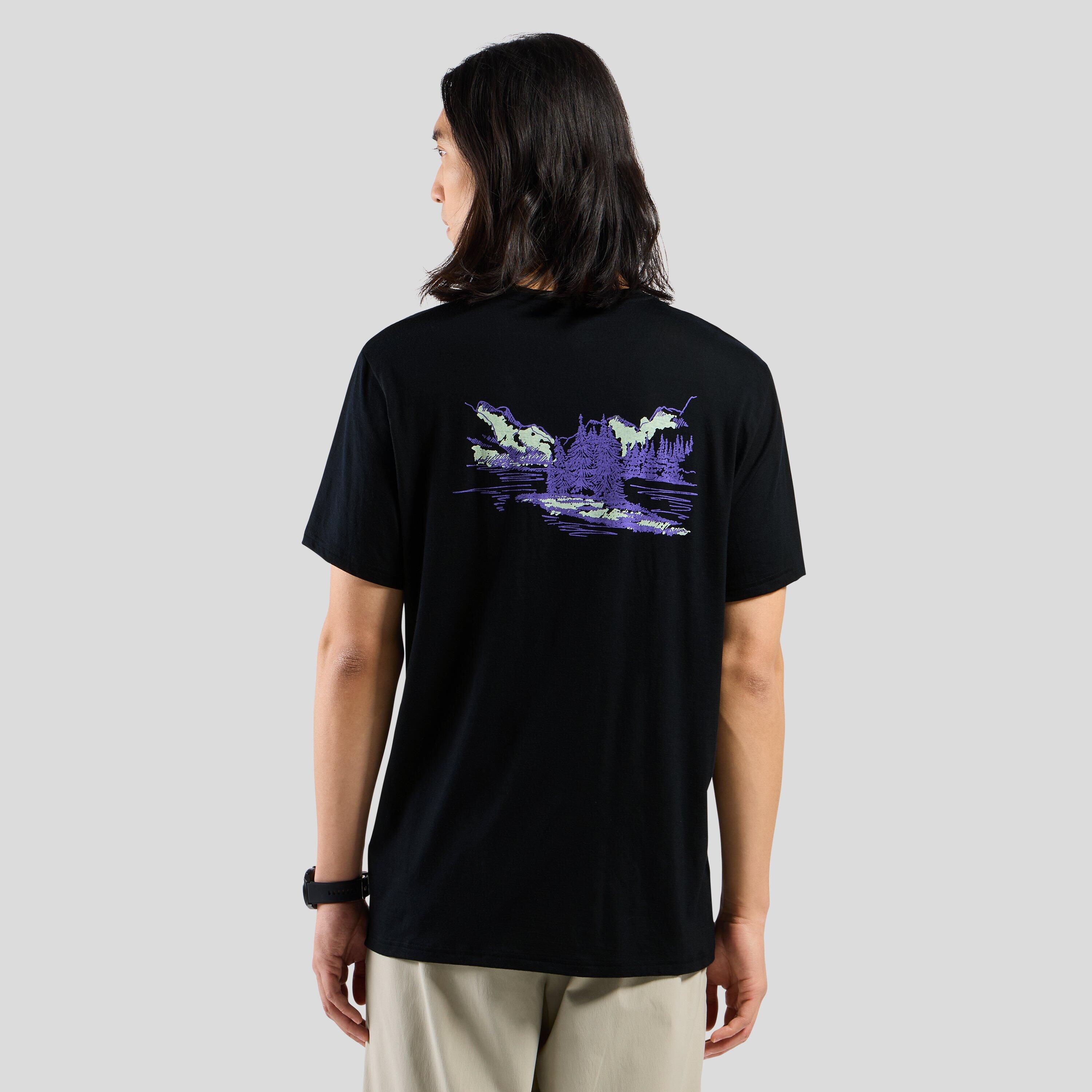 T-shirt a maniche corte Ascent merino 160 TMOT ODLO 2/6