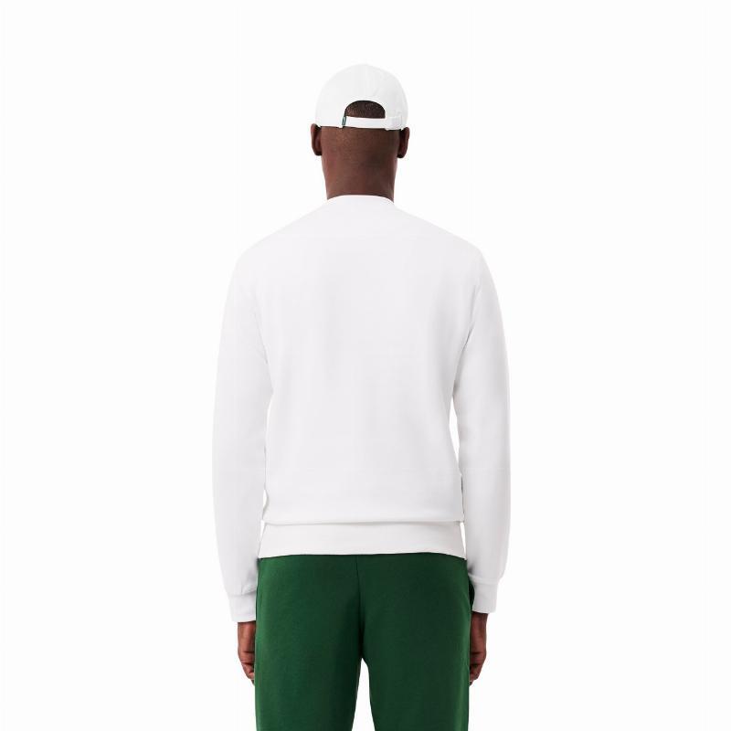 Lacoste - Sweat blanc SH9801-001 3/5