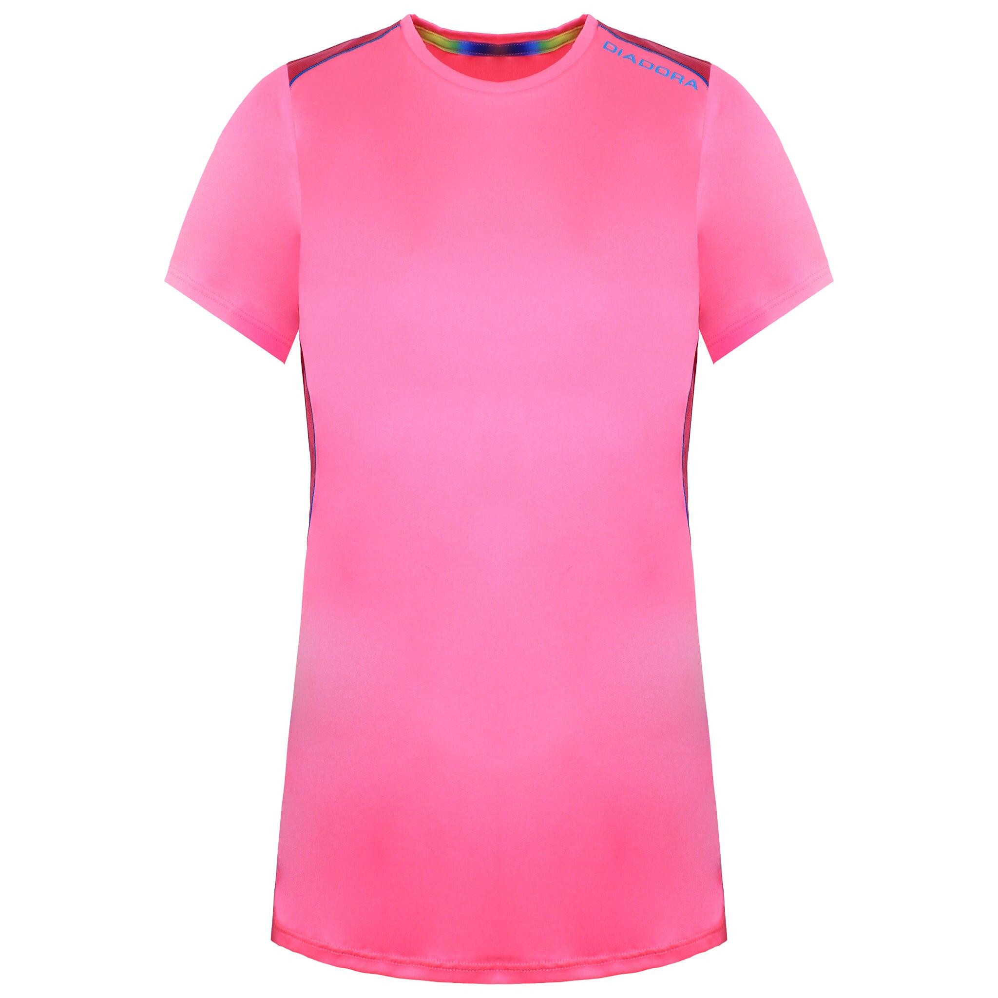 DIADORA Diadora Running Womens Pink T-Shirt