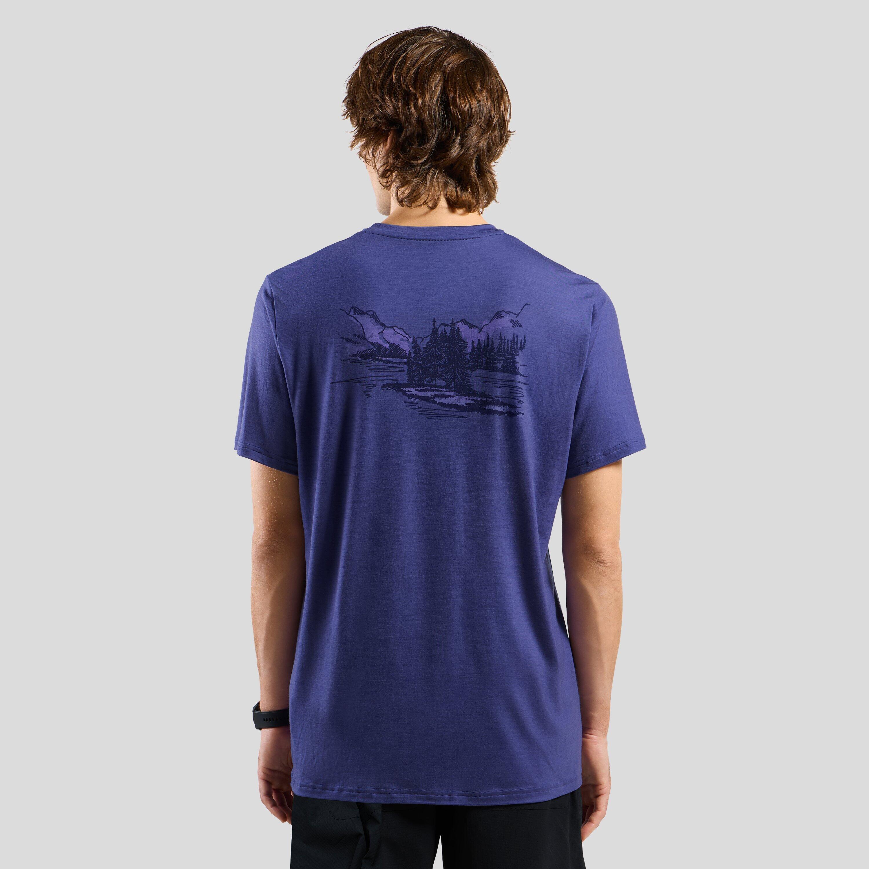 T-shirt en laine mérinos 160 Ascent TMOT ODLO 2/7