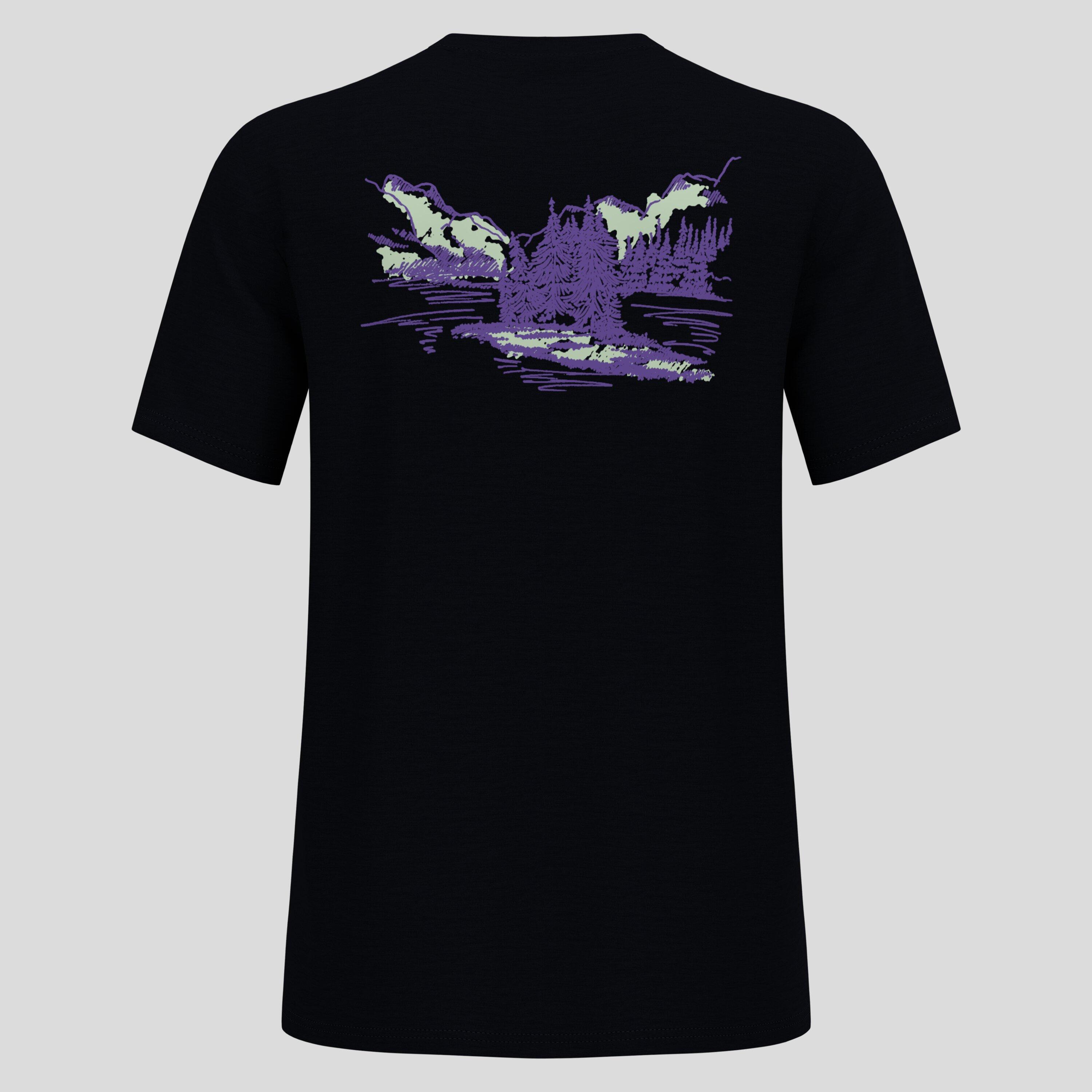 T-shirt a maniche corte Ascent merino 160 TMOT ODLO 6/6