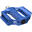Shimano PD-EF202 Platte Pedaalset in Blauw