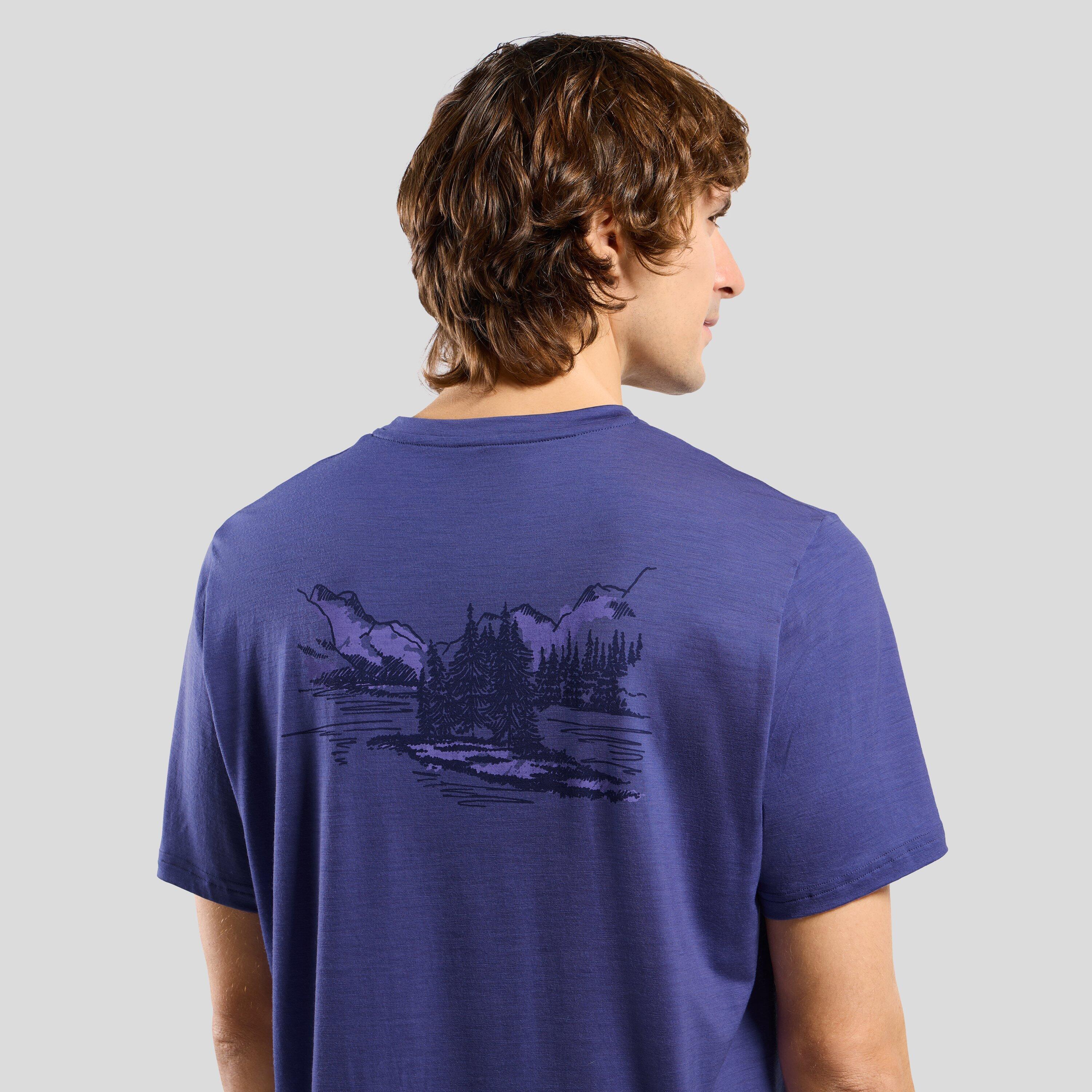 T-shirt en laine mérinos 160 Ascent TMOT ODLO 4/7
