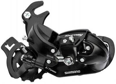 Shimano tourney ty300 achterderailleur 6/7-speed zwart