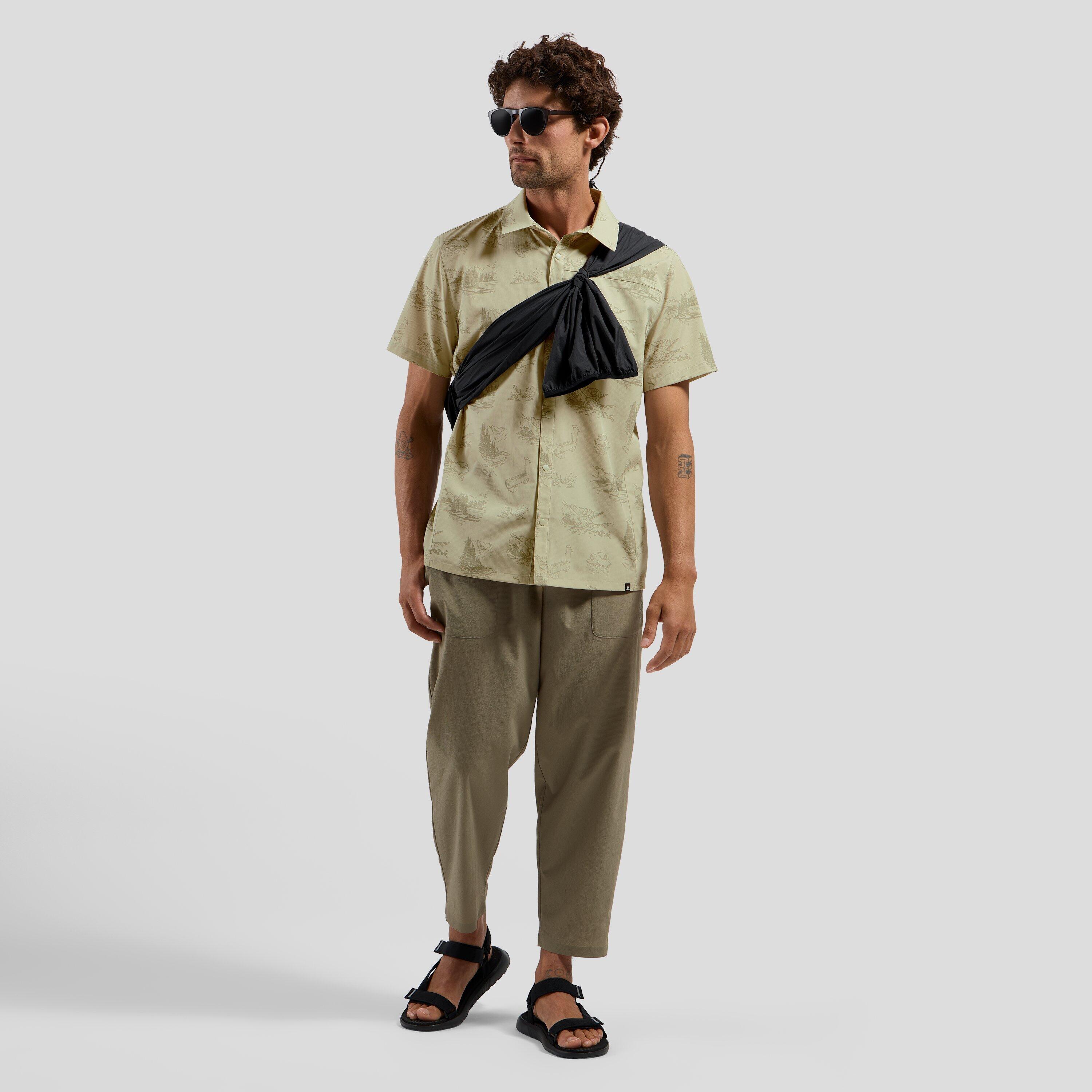 Chemise de randonnée à manches courtes imprimée Essentials ODLO 7/7