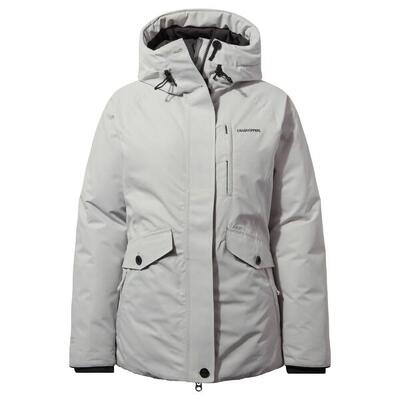 Craghoppers - wasserdichte. gefütterte Jacke Bronn Thermic. hellgrau