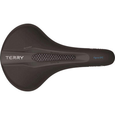 Terry Figura GTC Gel Herren Sattel Schwarz - Komfortabel und Ergonomisch