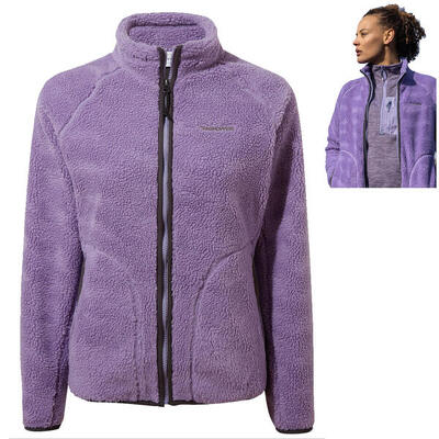 Craghoppers - Salara Jacket Damen Fleecejacke Zip Fleece, purple
