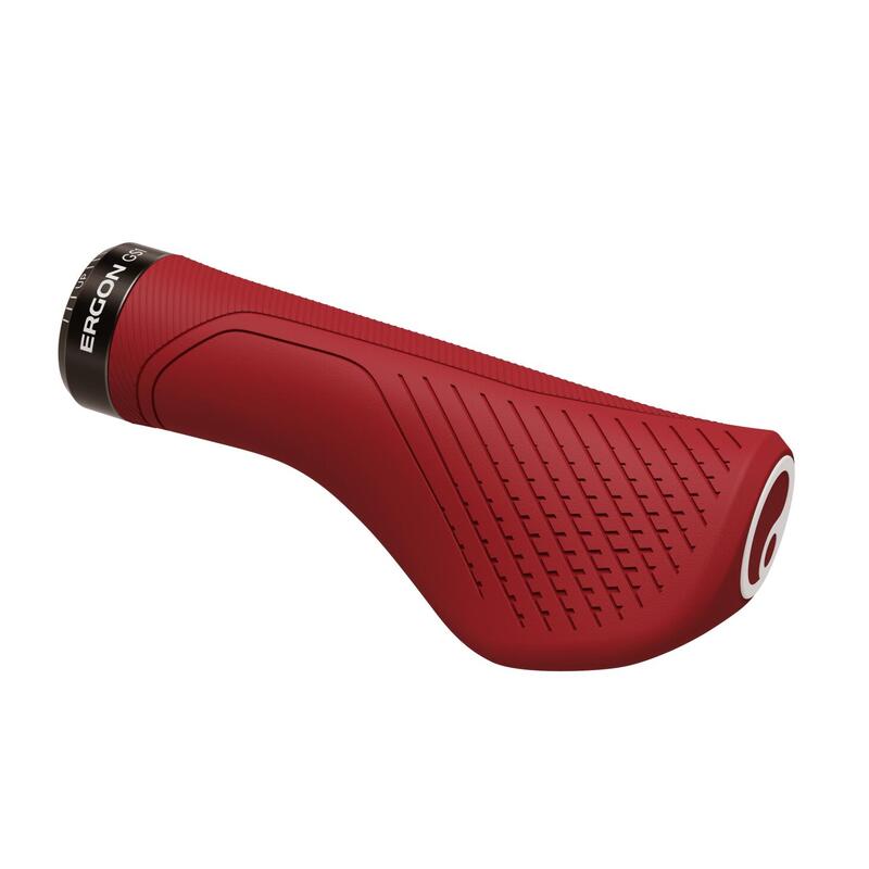 Poignées Ergon GS1-L Evo en Rouge Chili pour un Confort Optimal                             4 modèles disponiblesÀ partir de 3700€    ERGON Poignées Ergon GS1-L Evo en Rouge Chili pour un Confort OptimalVendu exclusivement en ligne   
