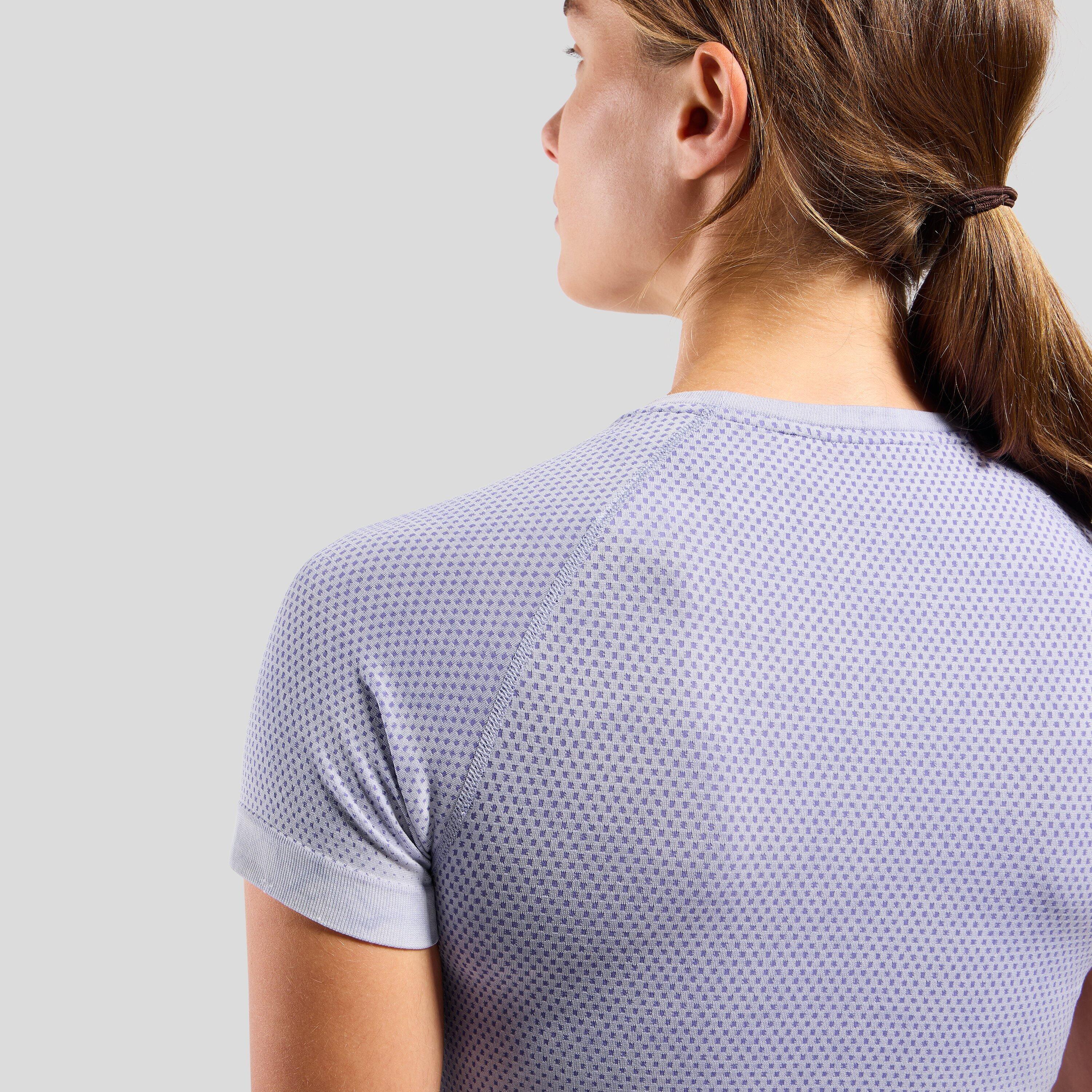 Performance Light rain-dye base layer met korte mouwen ODLO 4/7