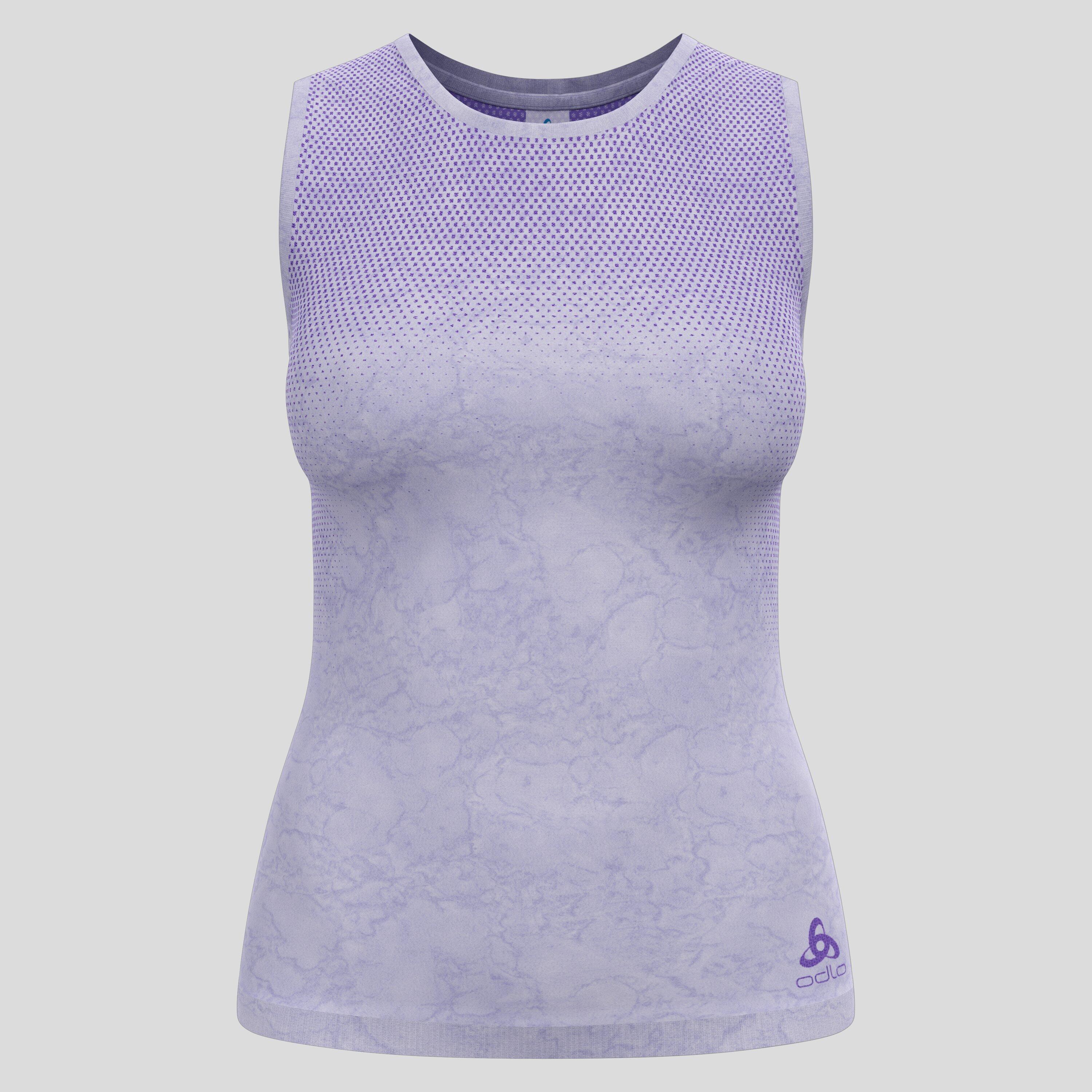 Base layer senza maniche Performance Light con motivo a pioggia ODLO 6/7