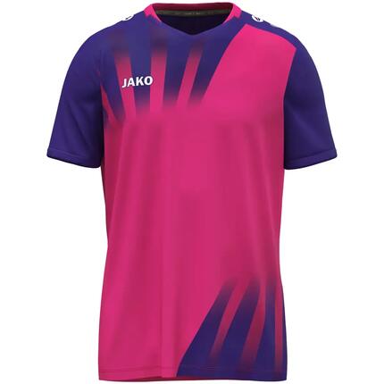 Maillot - Équipe - Enfants - Vintage col V - Rouge/Royal