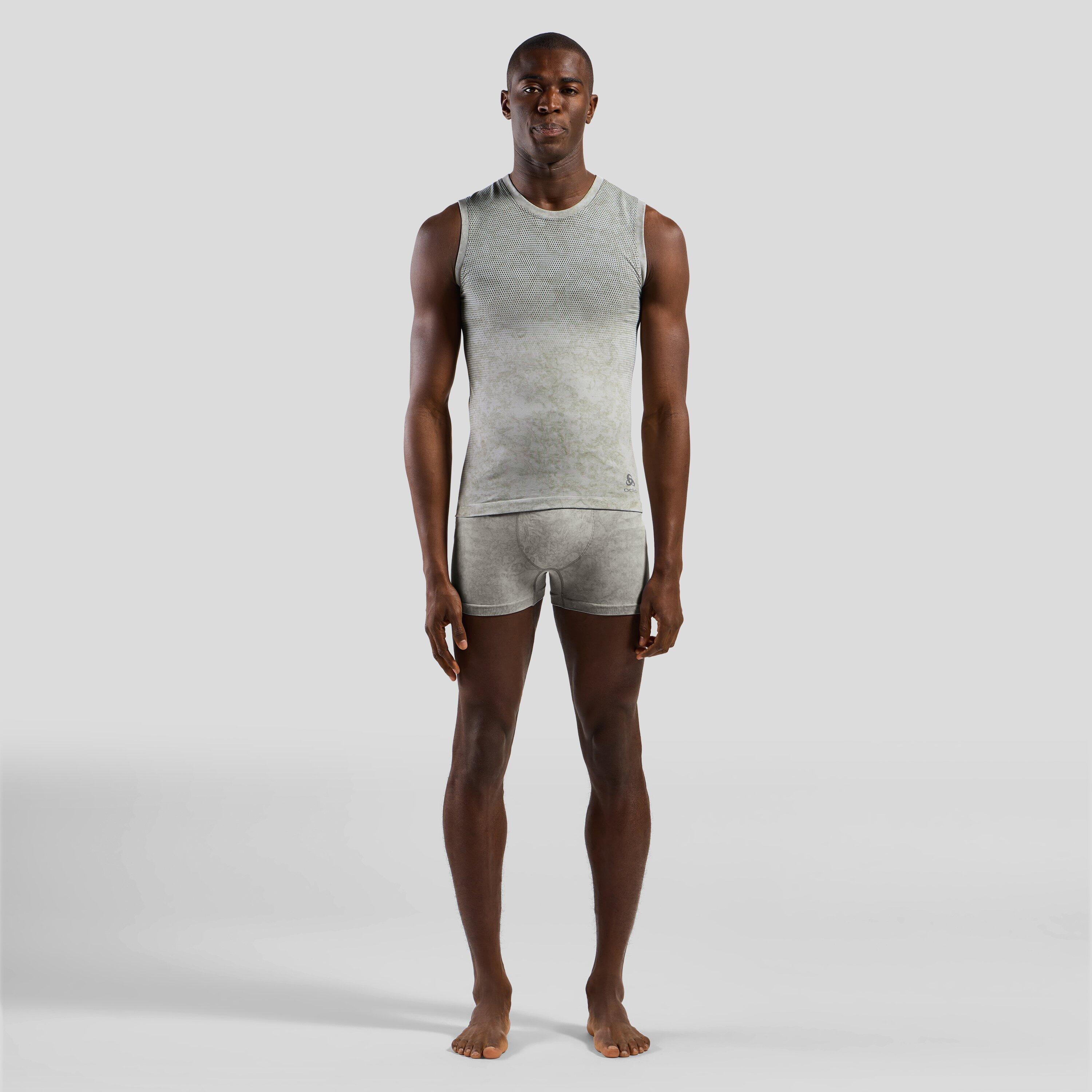 Base layer sans manches à motif effet pluie Performance Light ODLO 5/7