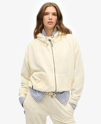 Veste à capuche en velours