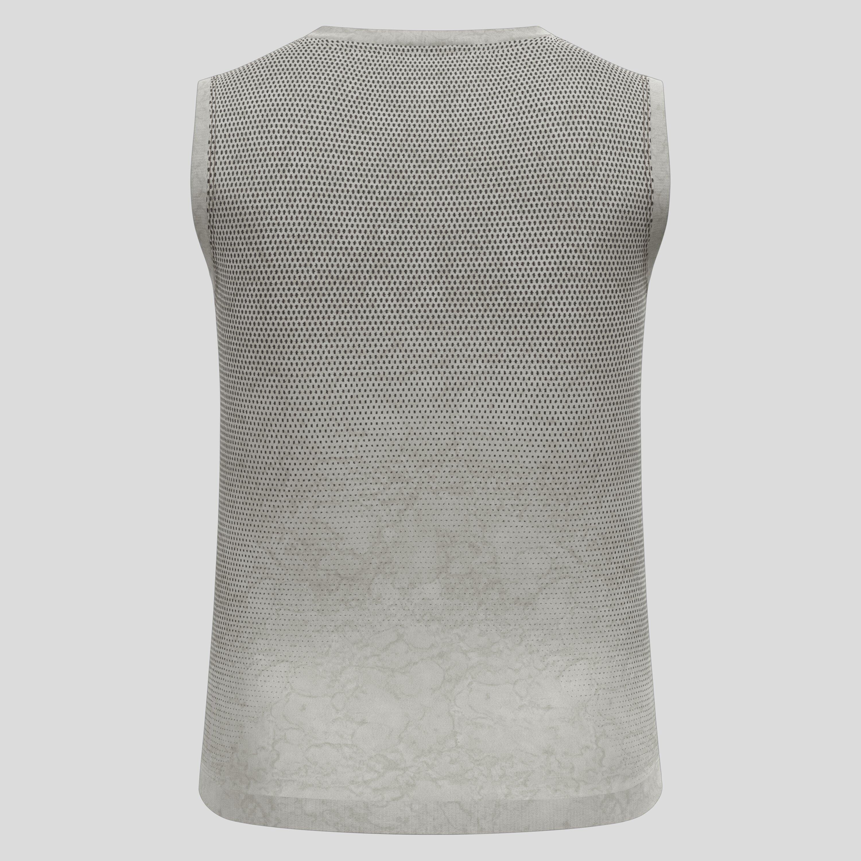 Base layer sans manches à motif effet pluie Performance Light ODLO 7/7