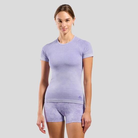 Base layer à manches courtes et motif effet pluie Performance Light ODLO