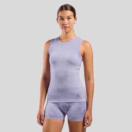 Base layer sans manches à motif effet pluie Performance Light ODLO