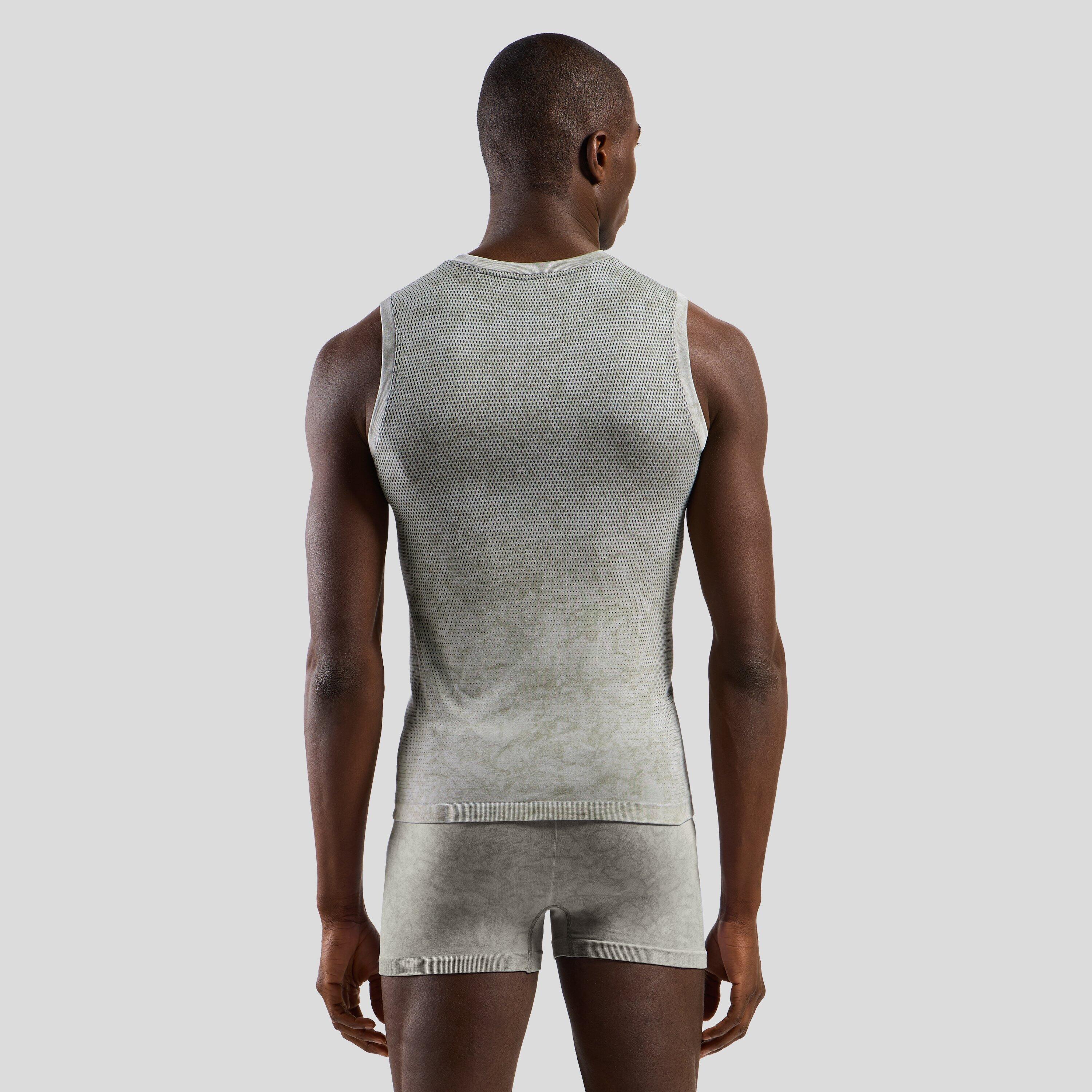 Base layer sans manches à motif effet pluie Performance Light ODLO 2/7