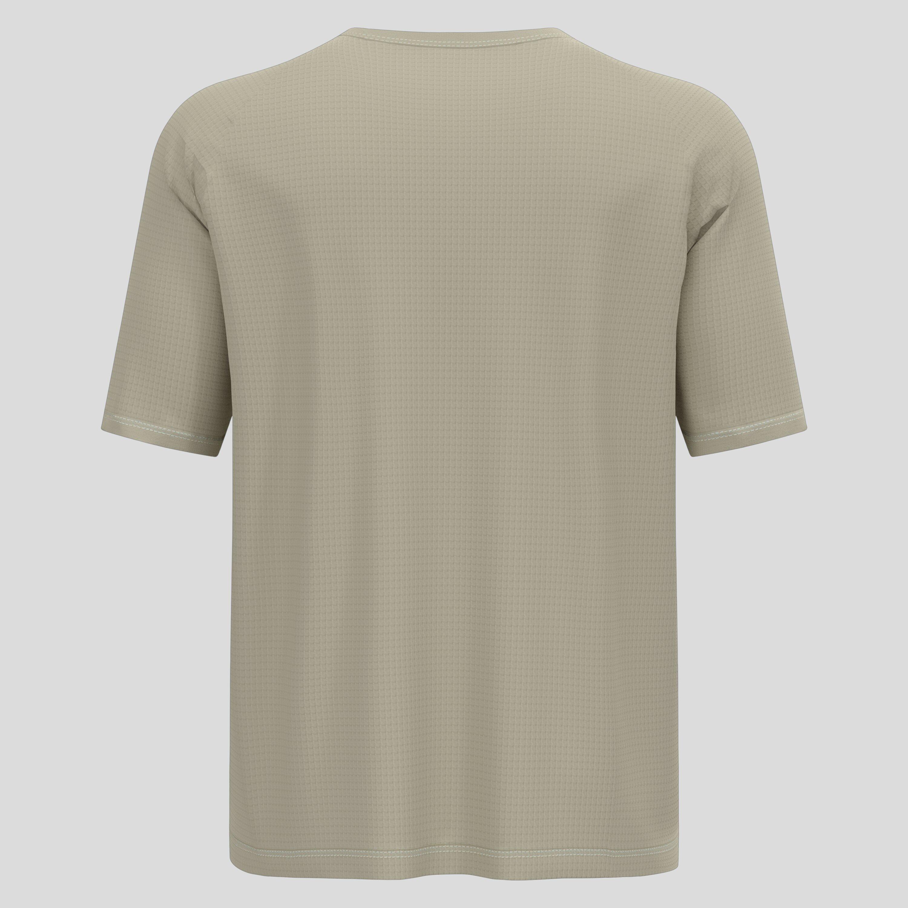 T-shirt a maniche corte Ascent in tessuto a griglia in misto merino ODLO 6/6