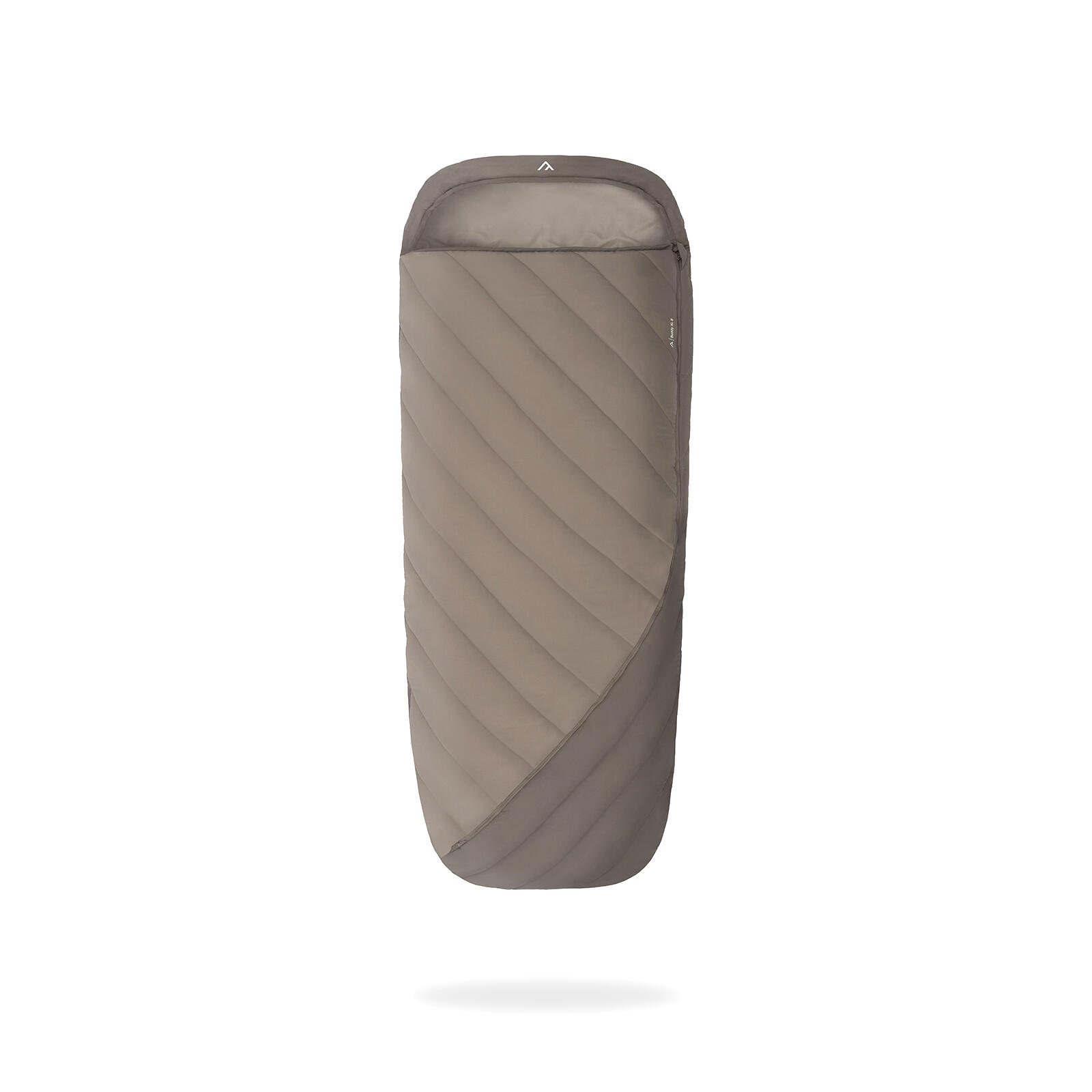 QEEDO qeedo Buddy XL 8 Schlafsack Camping (8-25°C), extra breiter Mumienschlafsack