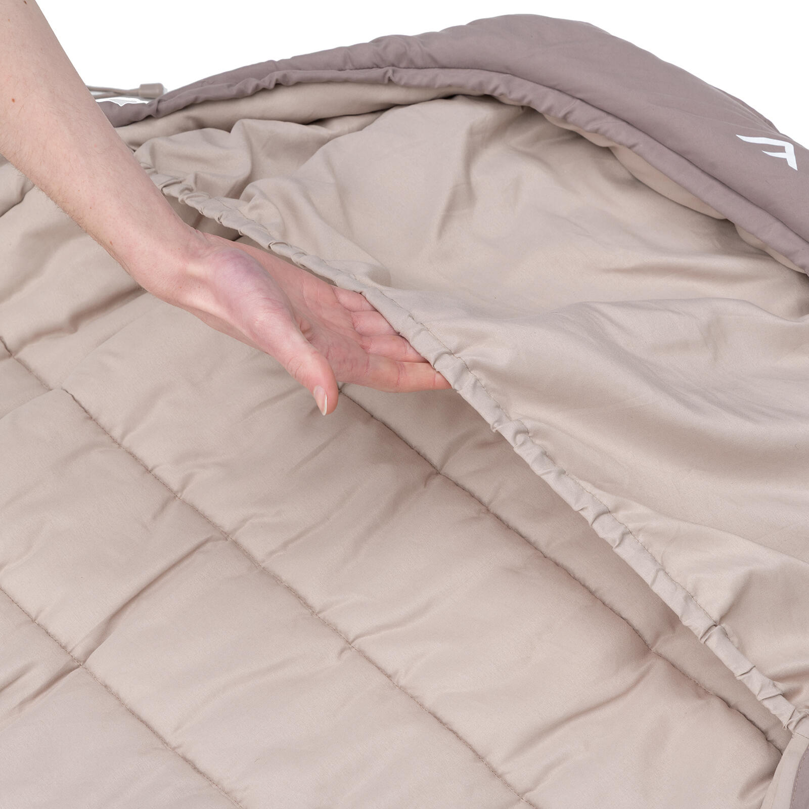 qeedo Buddy 8 Sac de couchage Camping (8-25°C), confortable 5/7