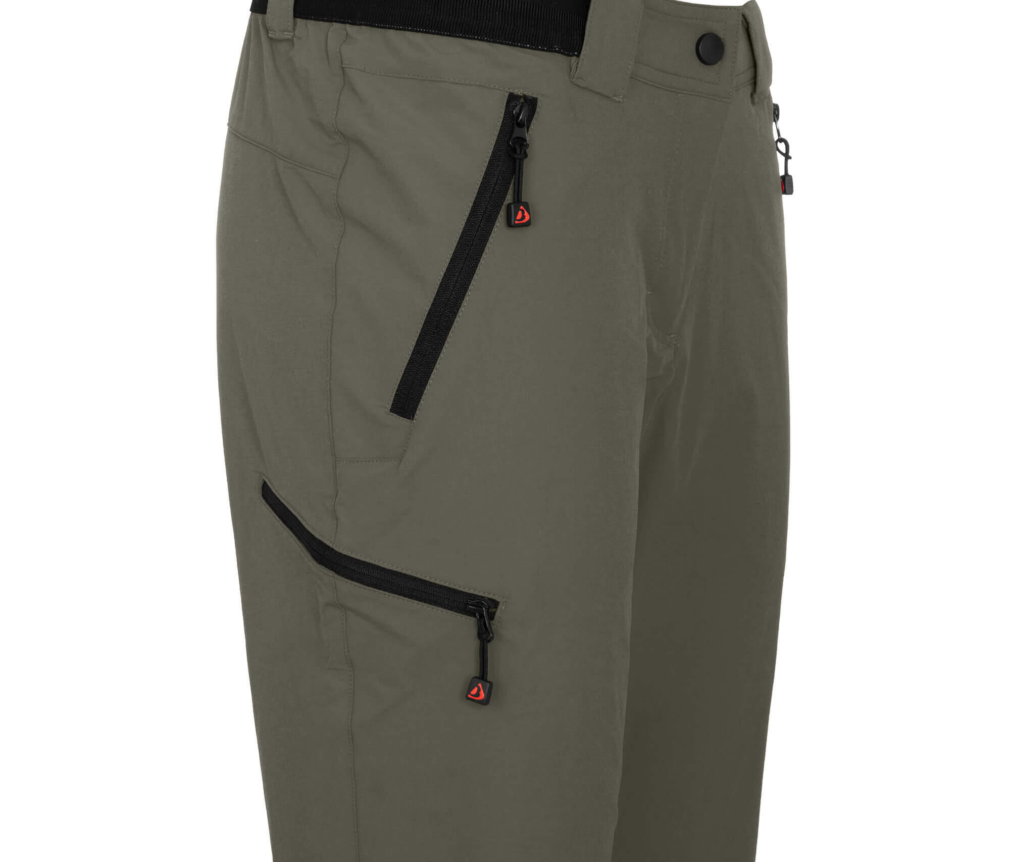 Wanderhose leicht, strapazierfähig Grün 4/5