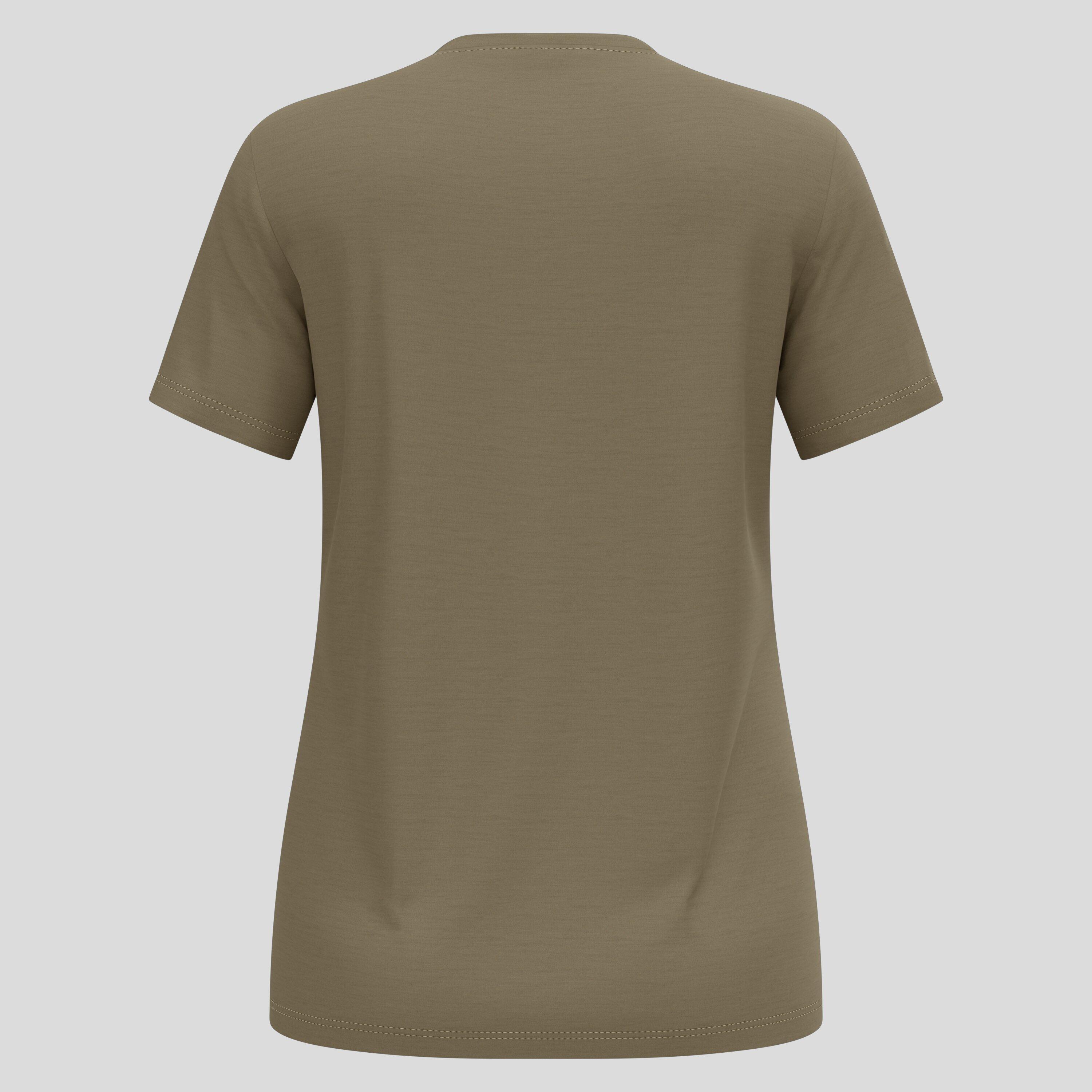 T-shirt en laine mérinos 160 à motif nuage Ascent ODLO 2/2