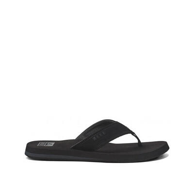 The layback slippers heren synthetische slippers black