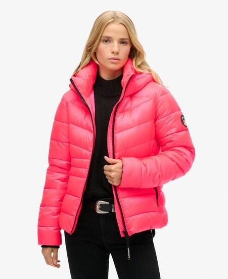 Veste matelassée à capuche Fuji de SUPERDRY
