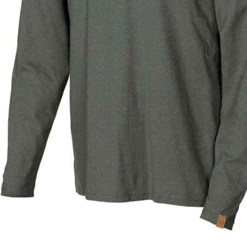 T-shirt manches longues GY Eje hemp homme – Coton biologique – Vert 3/5