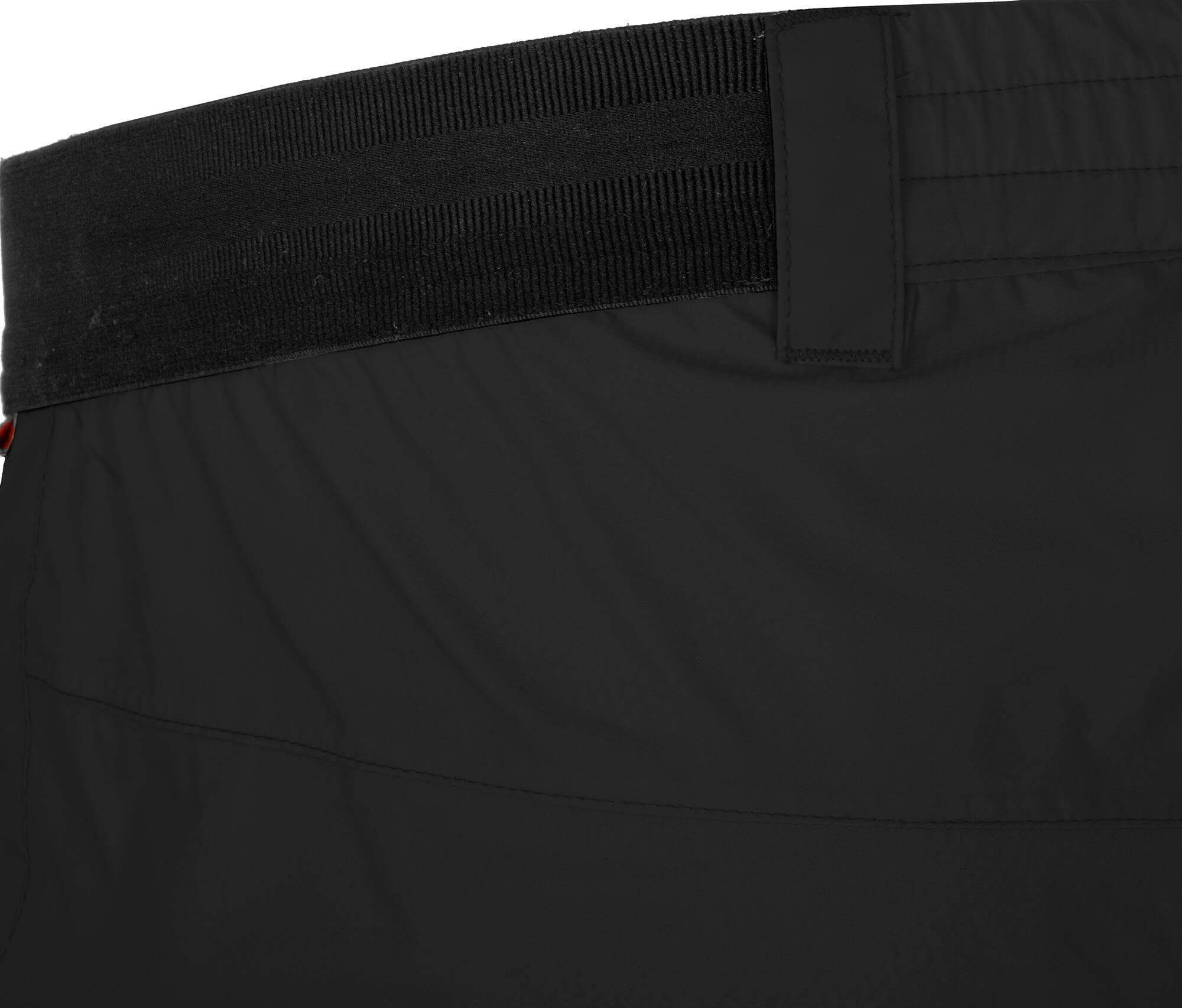 3/4 (Über-) Regenhose Netzfutter, 12000 mm Wassersäule Schwarz 5/5