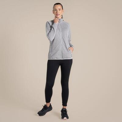 Craghoppers - TARVOS Damen Sportjacke Fleecejacke. lunar grey