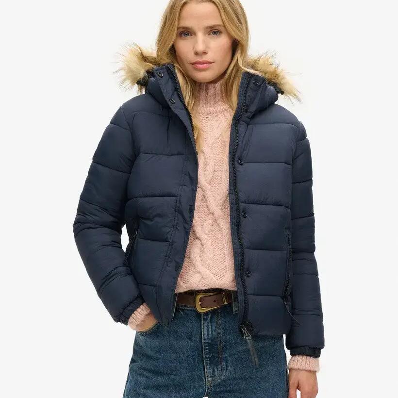 Women's Superdry Hooded Puffer