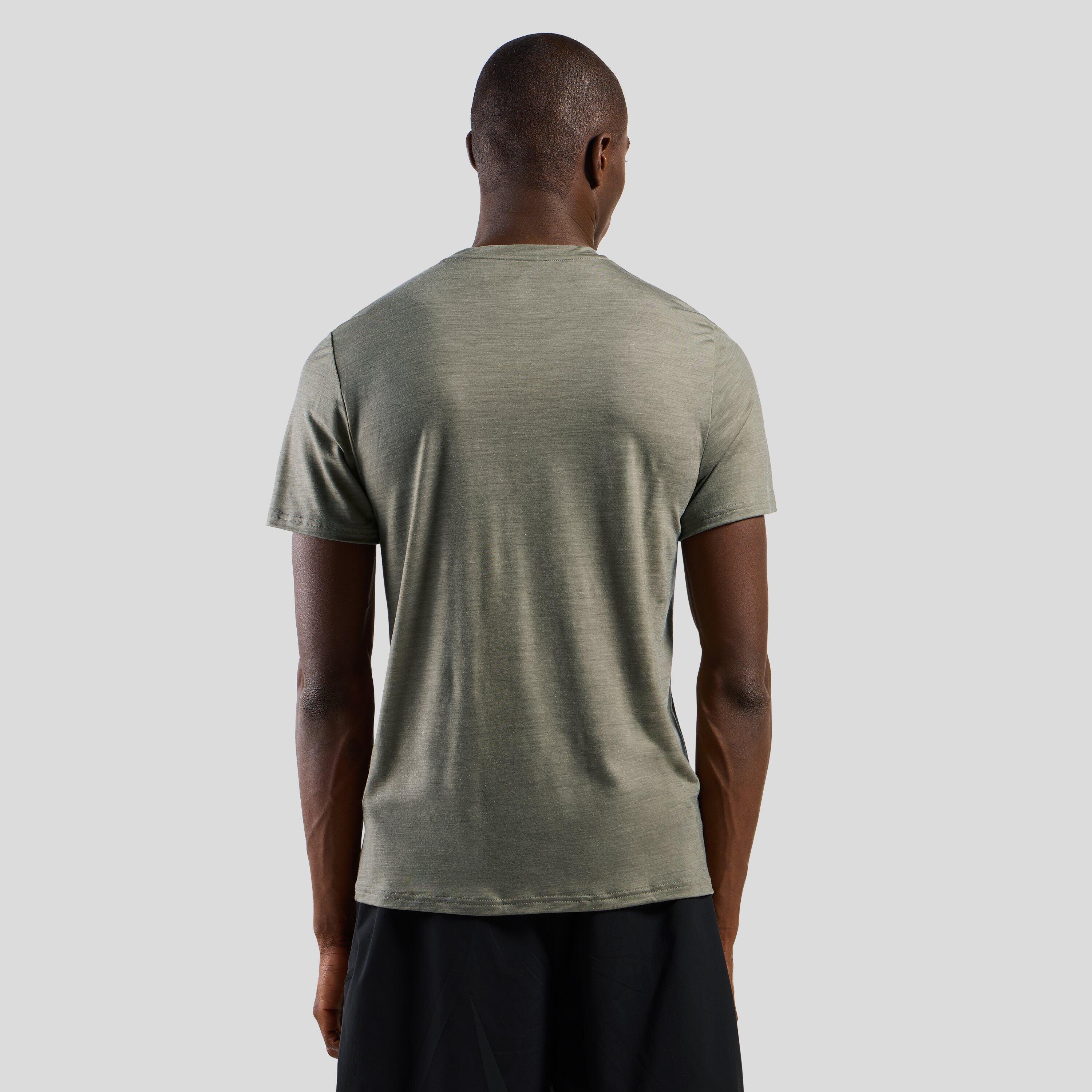 T-shirt en laine mérinos mélangée 130 Ascent ODLO 2/6