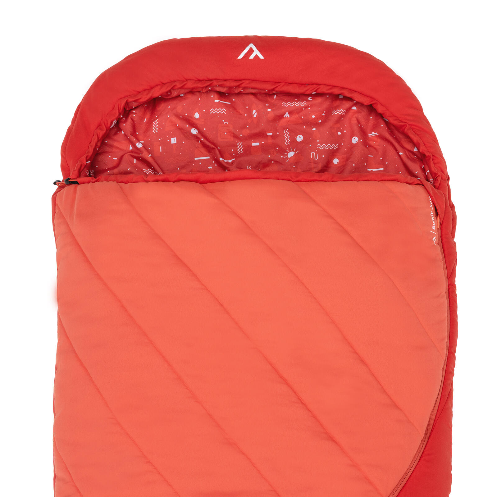 qeedo Buddy Junior Sac de couchage de camping pour enfants (10-25°C) - 140cm 4/7