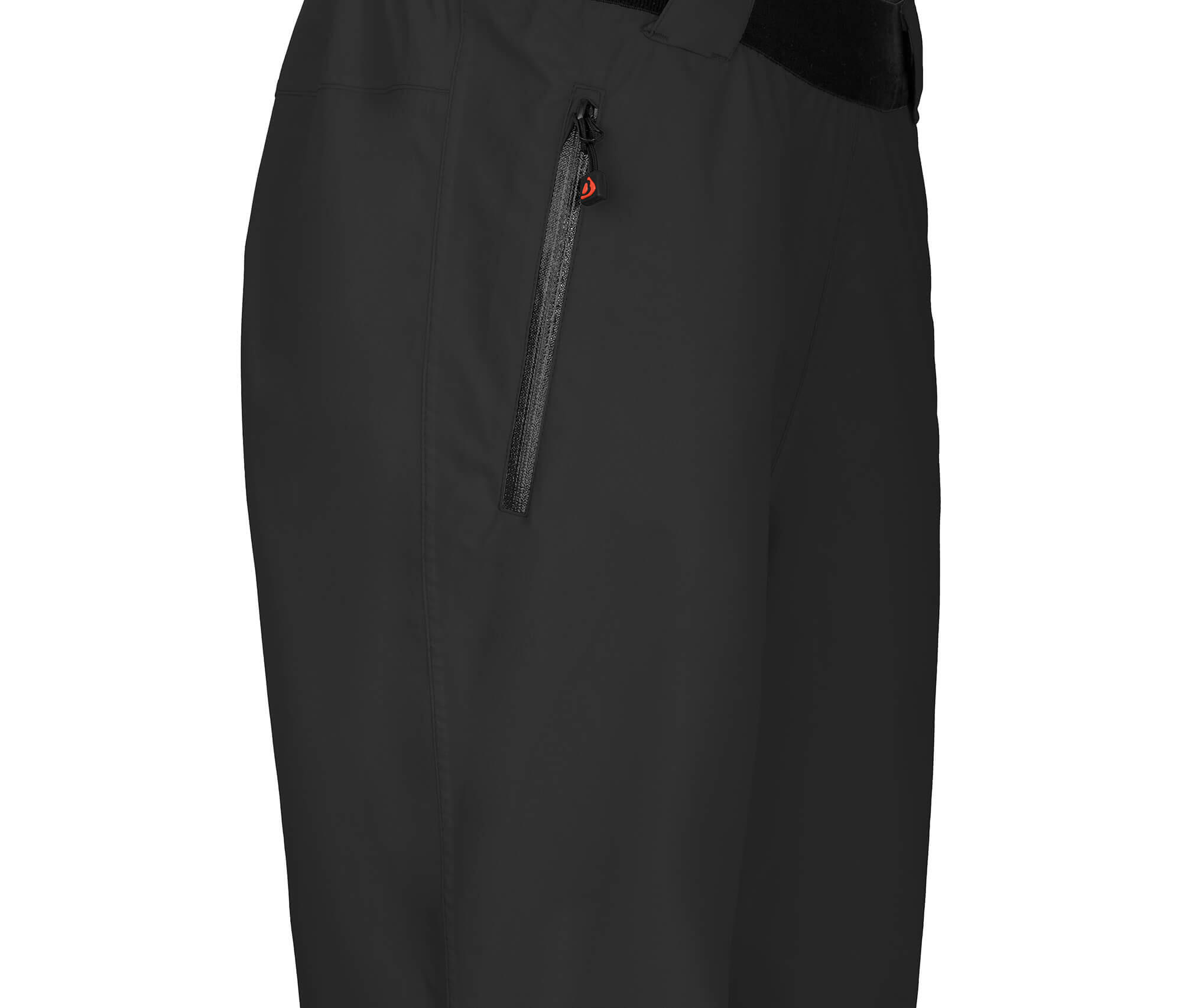 (Über-) Regenhose Netzfutter, 12000 mm Wassersäule Schwarz 3/6